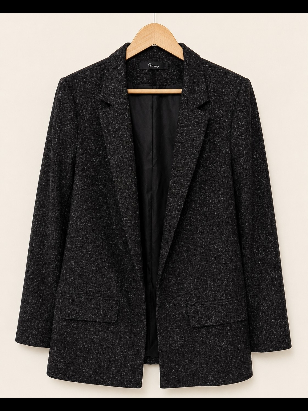 Reitmans Black Sparkle Blazer Jacket